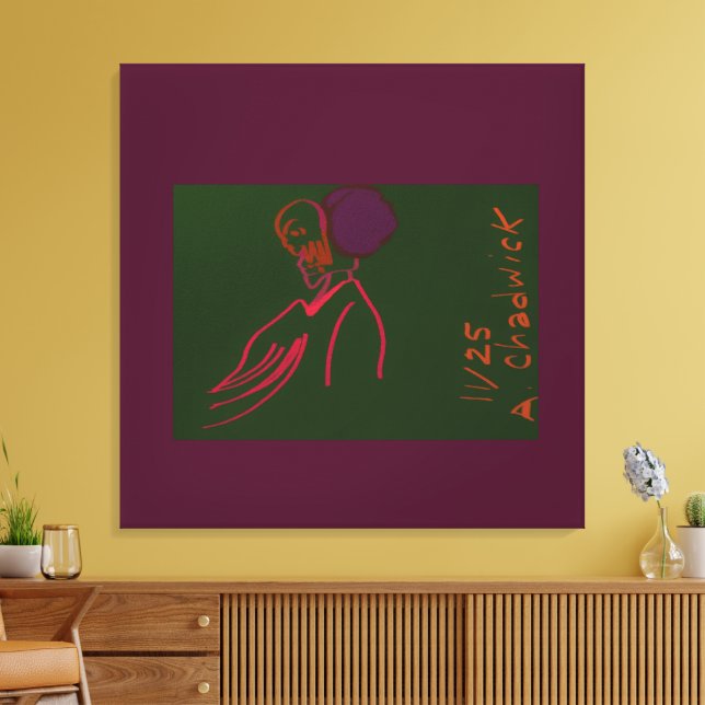 Impressão Em Tela Lady of Grace and Empowerment  (Insitu(Sala de estar))