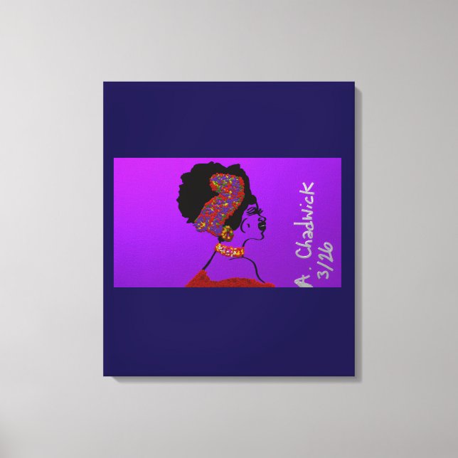 Impressão Em Tela Lady of Wisdom and Vitality (Frente)