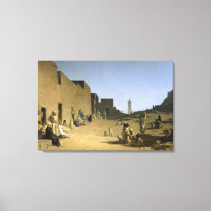Impressão Em Tela Laghouat no Sahara argelino, 1879