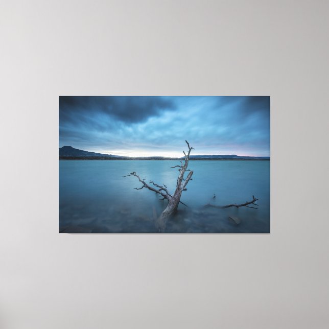 Impressão Em Tela Lago Abiquiu Novo México (Frente)