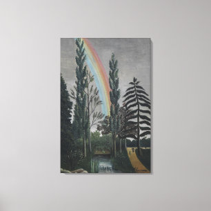 Impressão Em Tela Lago Daumesnil por Henri Rousseau, Arte Fino Antig