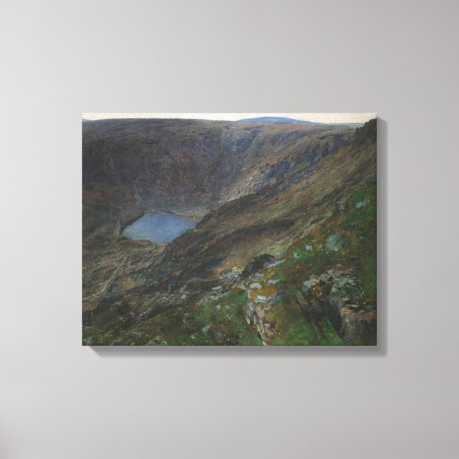 Impressão Em Tela Lago de montanha nas montanhas gigantes, 1896 2 (Frente)