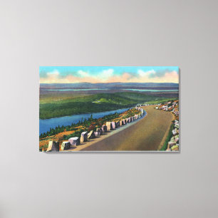 Impressão Em Tela Lago eagle