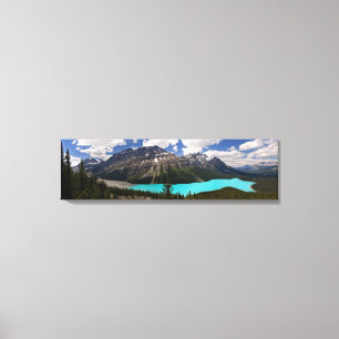 Impressão Em Tela Lago Peyto no verão