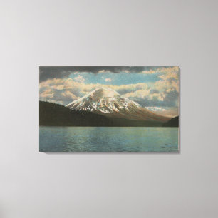 Impressão Em Tela Lago spirit, WA - vista de Mt. St Helens