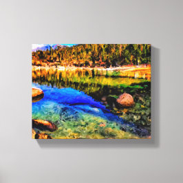 Impressão Em Tela Lago Tahoe Sand Harbor