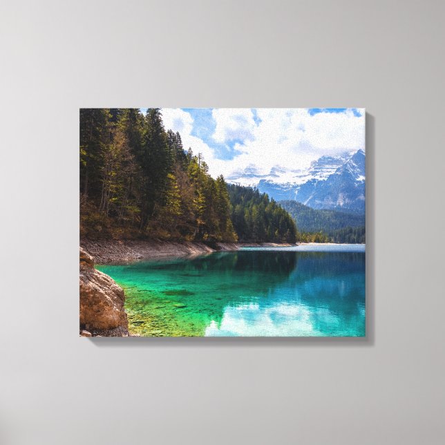 Impressão Em Tela Lago Tovel (Frente)