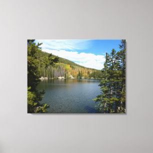 Impressão Em Tela Lago Urso no Parque Nacional de Rocky Mountain