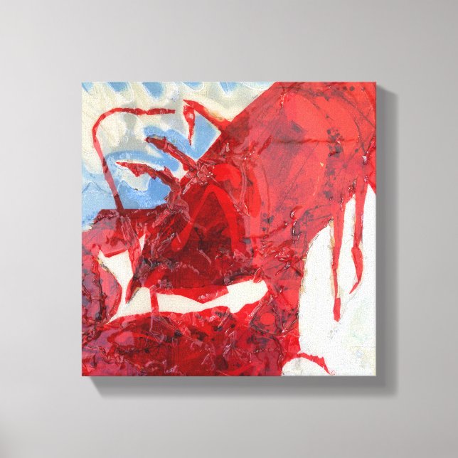 Impressão Em Tela Lagosta Brilliant Maine (Frente)