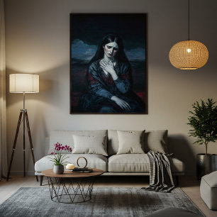 Impressão Em Tela Lágrimas da Tempestade