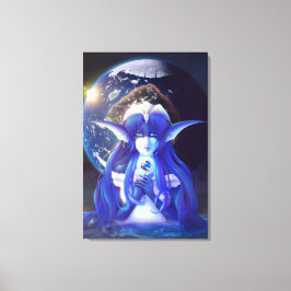 Impressão Em Tela Lágrimas de Fandia TSDS