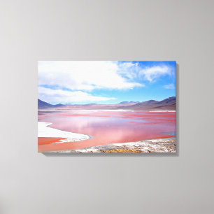 impressão em tela Laguna Colorada