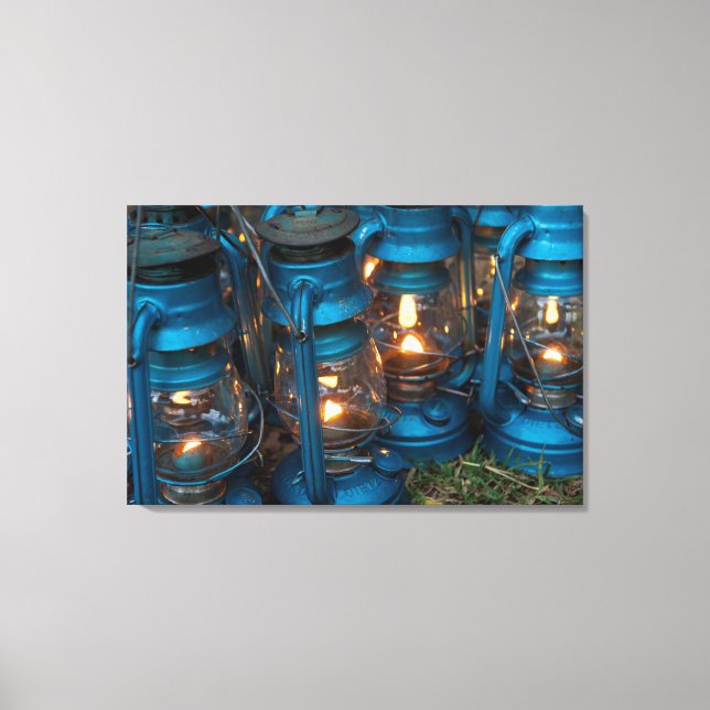 Impressão Em Tela Lamas de Kerosene | Campo Ol Pejeta Bush (Frente)