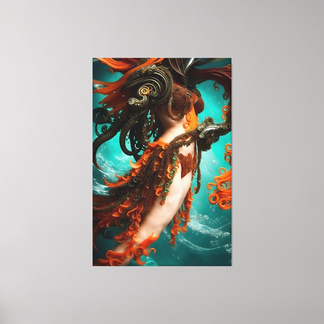 Impressão Em Tela Lament 101 da Oceânia (Frente)