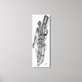 Impressão Em Tela lâmina de crânio 5