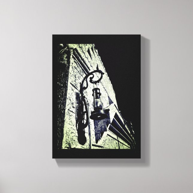 Impressão Em Tela Lâmpada antiga (Frente)