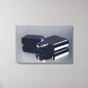 Impressão Em Tela Lâmpada Zippo. Belas artes