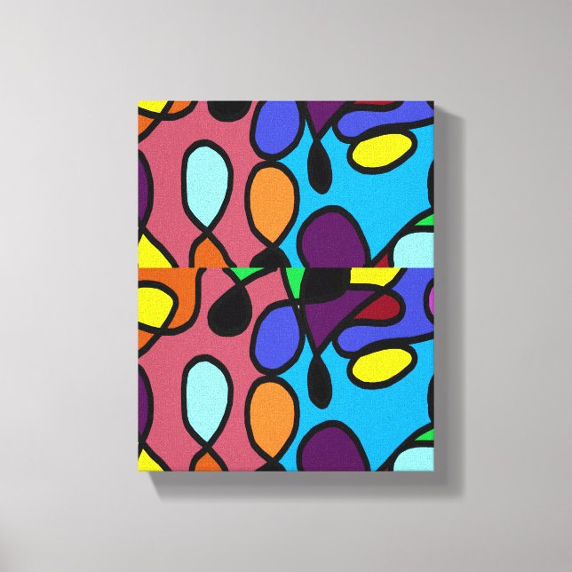 Impressão Em Tela Lâmpadas de xmas (Frente)