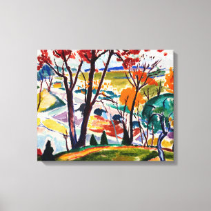 Impressão Em Tela Landscape Bridge Huntingdon Valley Henry L. Sayen