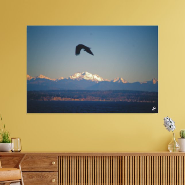 Impressão Em Tela Langley Waterfront #6 (Insitu(Sala de estar))