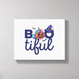 Impressão Em Tela Lanterna Bootiful Halloween Engraçado Unicorn Pump