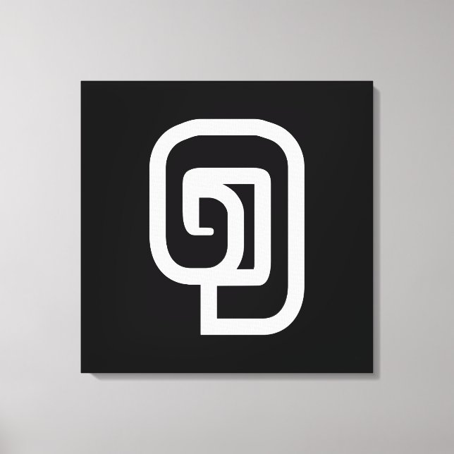 Impressão Em Tela Laos / Laos Número um / 1 / ໑ (Nung/Nueng) (Frente)