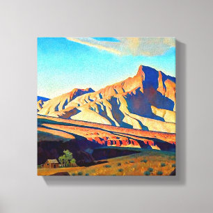 Impressão Em Tela “Lar do Rato do Deserto” por Maynard Dixon