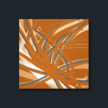 Impressão Em Tela Laranja Queimada e Cinzas, fitas para Abstrato art<br><div class="desc">A tela de abstrato laranja queimada e cinza apresenta uma composição de fita de abstrato artística com tons de laranja queimado e cinzas com sotaques brancos em um fundo laranja queimado de tendência. As cinzas neutras elogiam os tons da laranja queimada para criar um design abstrato na moda em matizes...</div>