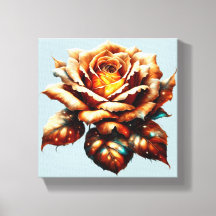 Laranja Rosa Wall Art