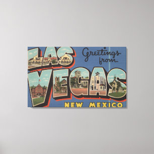Impressão Em Tela Las Vegas, New mexico - grandes cenas da letra