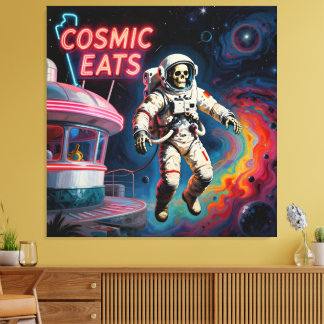 IMPRESSÃO EM TELA LAST CHANCE CAFE-FOOD TO DIE FOR