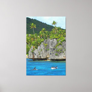 Impressão Em Tela LAVA PALM 40x60