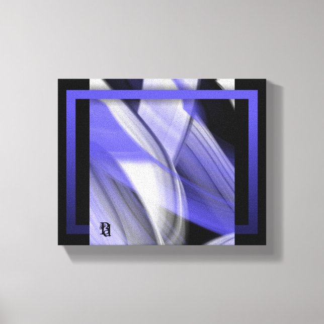 Impressão Em Tela lavanda Tendência da Lua de 10x8" Violeta (Frente)