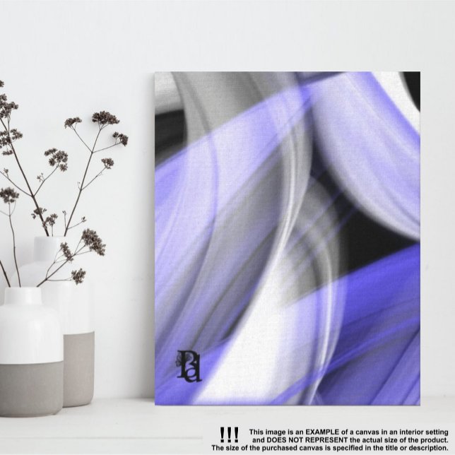 Impressão Em Tela lavanda Tendência da Lua de 11x14" Violet (Criador carregado)