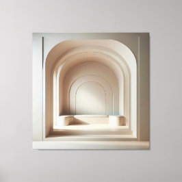 Impressão Em Tela Layered Arch Niche