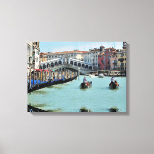 Impressão Em Tela ldp RIALTO BRIDGE - Veneza - Canal Grande