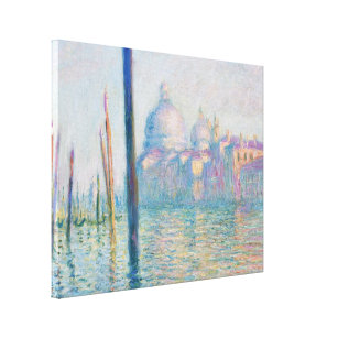 Impressão Em Tela Le Grand Canal   Claude Monet
