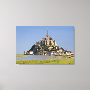 Impressão Em Tela Le Mont Saint Michel na região de
