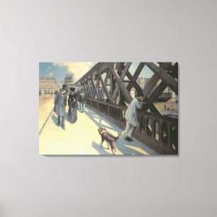 Impressão Em Tela Le Pont de L'Europe, 1876