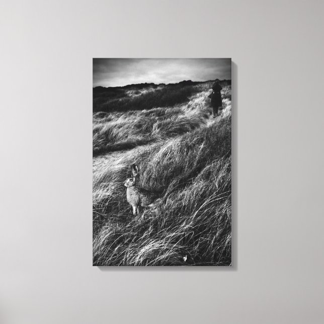 Impressão Em Tela Le Rendez-vous d'Alice Wonderland fotografia de ar (Frente)