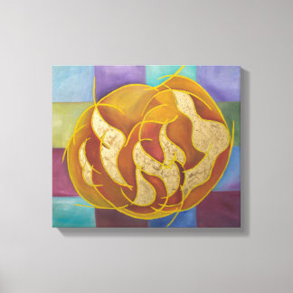 Impressão Em Tela Leah - Hebrew Letters Kabbalah