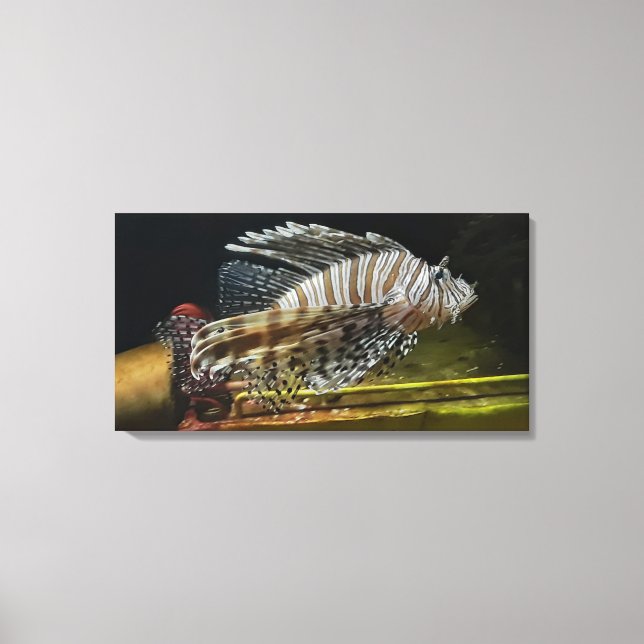 Impressão Em Tela Leão (Frente)