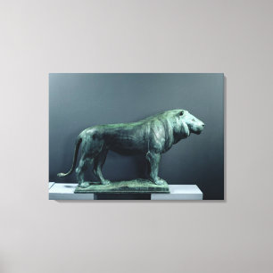 Impressão Em Tela Leão, 1904