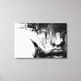 Impressão Em Tela Legal Abstrato de Arte Negra