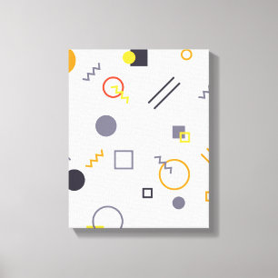 Impressão Em Tela Legal, única, moderna, ilustração de abstrato urba