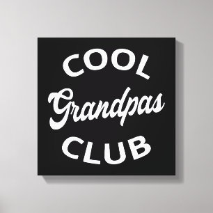 Impressão Em Tela Legal Vovô Clube I