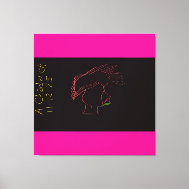 Impressão Em Tela Legendary Rockstar  (Frente)