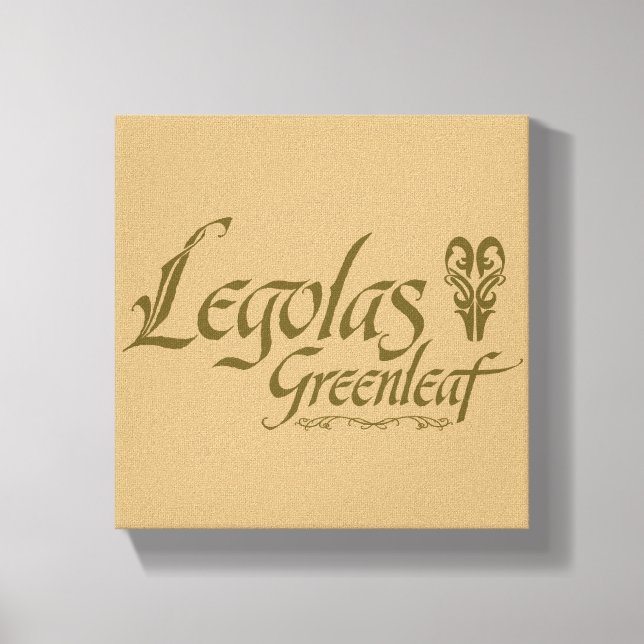 Impressão Em Tela LEGOLAS GREENLEAF™ Name (Frente)