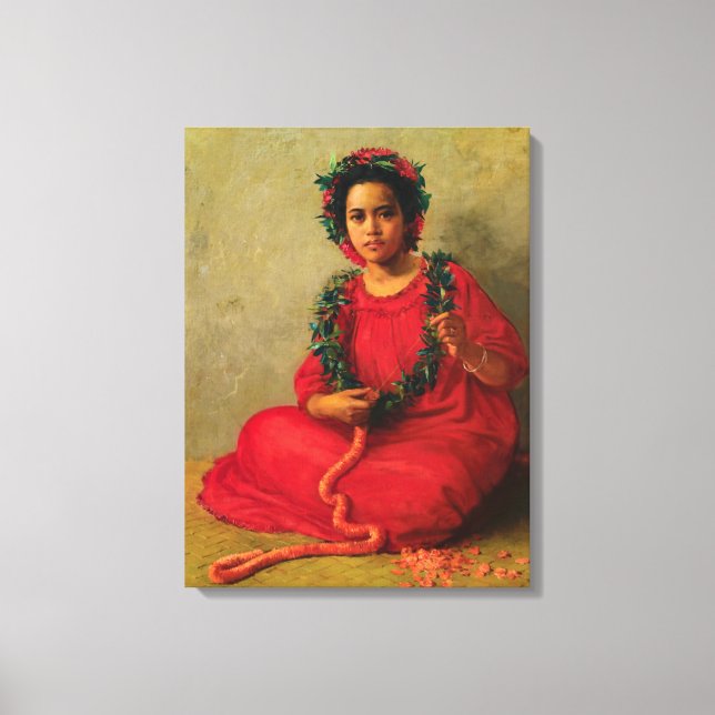 Impressão Em Tela Lei Maker, 1901, por Theodore Wores (Frente)