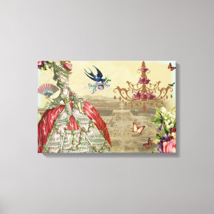 Impressão Em Tela Lembranças de Versalhes